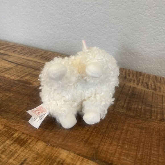 Ty Classic Lily the Cream Colored Llama 7” Plush Stuffed Animal 2018 Retired - Picture 6 of 8